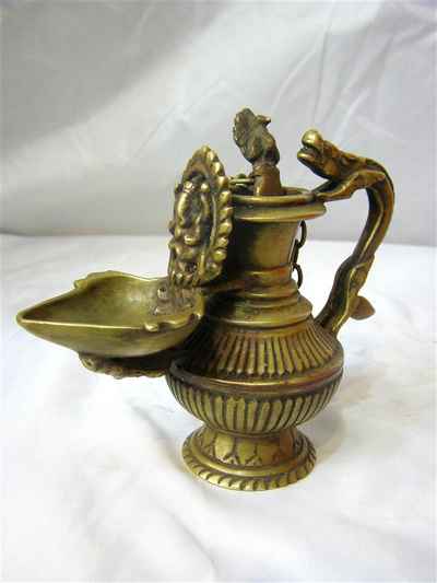 Ganesh Sukunda [oil Lamp], [old Post], [remakable]