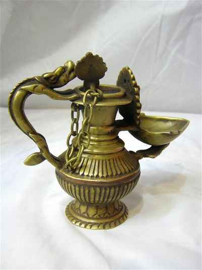 Ganesh Sukunda [oil Lamp], [old Post], [remakable]