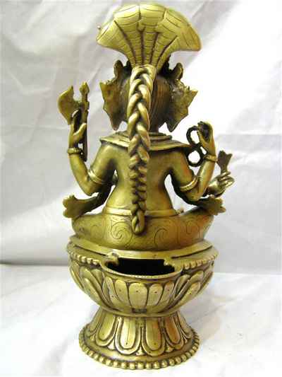 Ganesh Sukunda [oil Lamp], [old Post], [remakable]