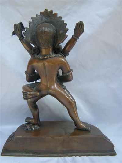 Mahakal With Consort, [shakti], Yab-yum Statue, [sold]