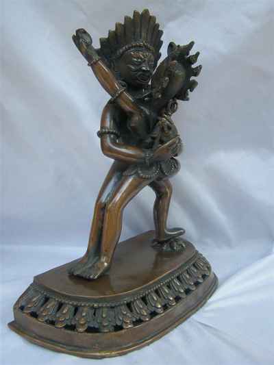 Mahakal With Consort, [shakti], Yab-yum Statue, [sold]
