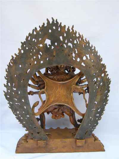 Chakrasamvara - Heruka Statue Oxidized, [old Post], [remakable]