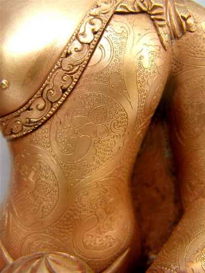 Amitabha Buddha Statue, [glossy], [old Post], [remakable]