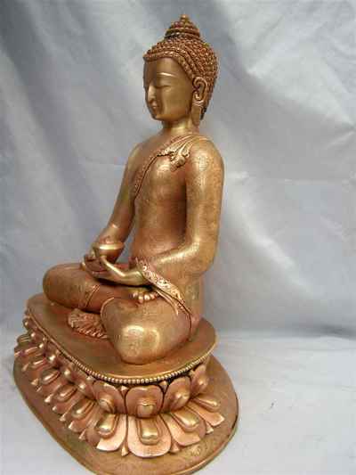 Amitabha Buddha Statue, [glossy], [old Post], [remakable]