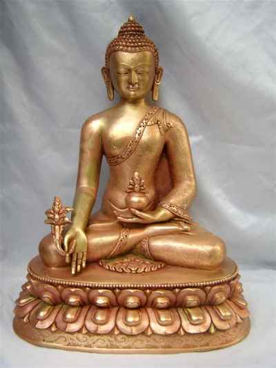 Medicine Buddha Statue, [glossy], [old Post], [remakable]