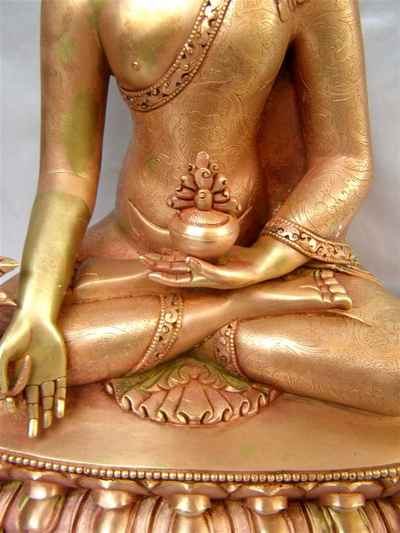 Medicine Buddha Statue, [glossy], [old Post], [remakable]