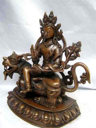 Avalokiteshvara, Chenrezig Statue, [chocolate Oxidize]