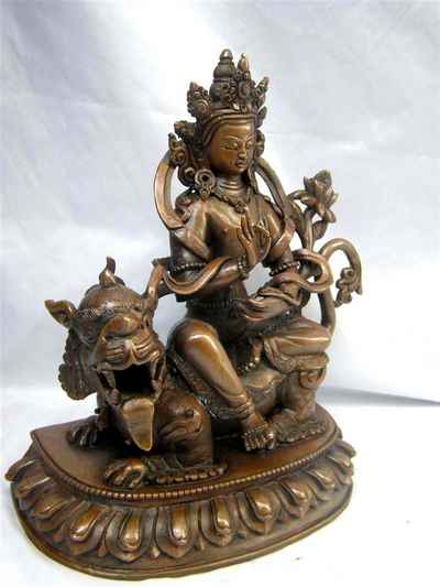 Avalokiteshvara, Chenrezig Statue, [chocolate Oxidize]