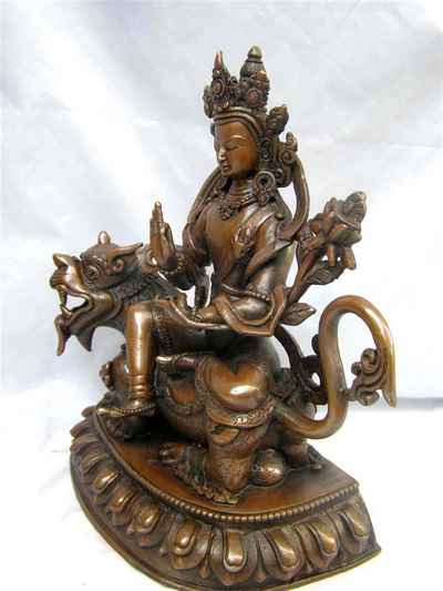 Avalokiteshvara, Chenrezig Statue, [chocolate Oxidize]