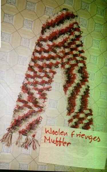 Woolen Muffler [hand Knitted]