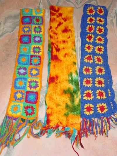 Woolen Muffler [hand Knitted]