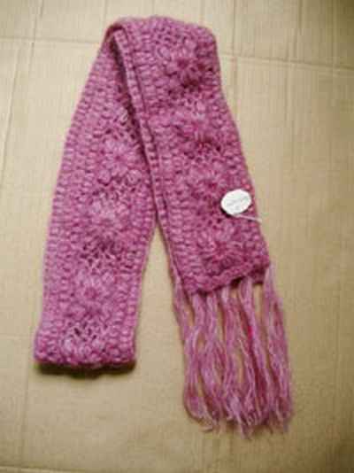 Woolen Muffler [hand Knitted]