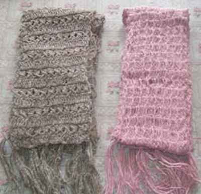 Woolen Muffler [hand Knitted]