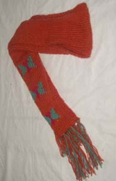 Woolen Muffler [hand Knitted]