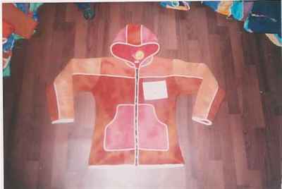 Woolen Jacket [hand Knitted], [fleece Lining]