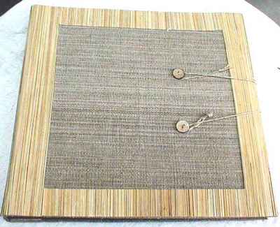Photo Alumb With Hemp Cover