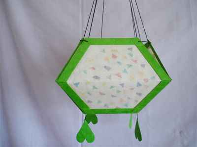 Pentagon Design Five Side Lamp Shade