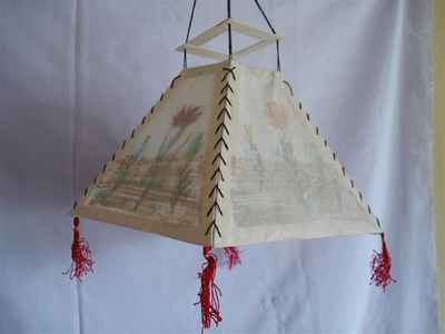 Temple Top Design Lamp Shade