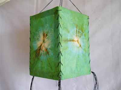 Four Side Lamp Shade, [tie Dye]