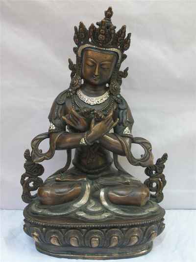 Vajradhara Statue, [chocolate Oxidize], [sold]