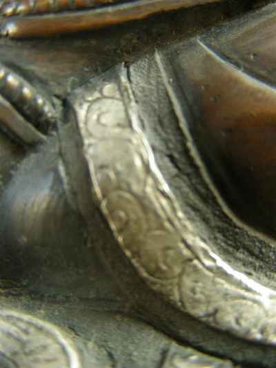 Vajradhara Statue, [chocolate Oxidize], [sold]