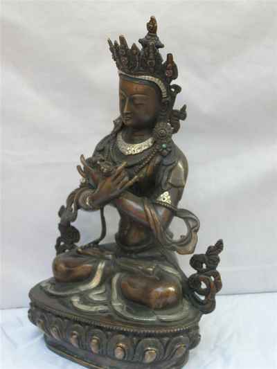 Vajradhara Statue, [chocolate Oxidize], [sold]