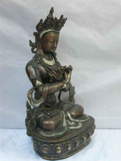 Vajradhara Statue, [chocolate Oxidize], [sold]