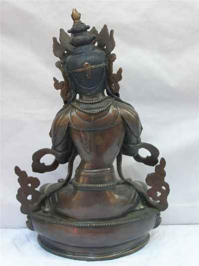 Vajradhara Statue, [chocolate Oxidize], [sold]
