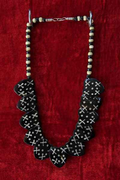 Bone Yak Bone Necklace, Handmade In Nepal