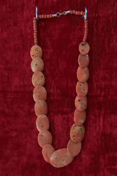 Bone Yak Bone Necklace, Handmade In Nepal