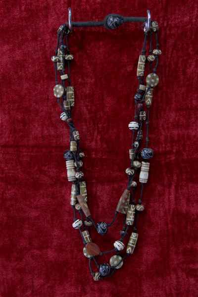 Bone Yak Bone Yak Bone Necklace, Handmade In Nepal, Handmade In Nepal