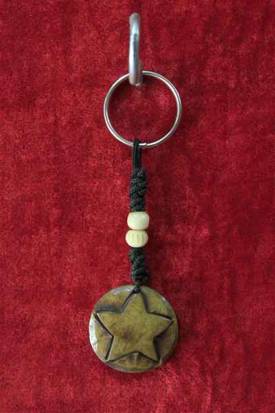 Yak Bone Keyring, Handmade In Nepal