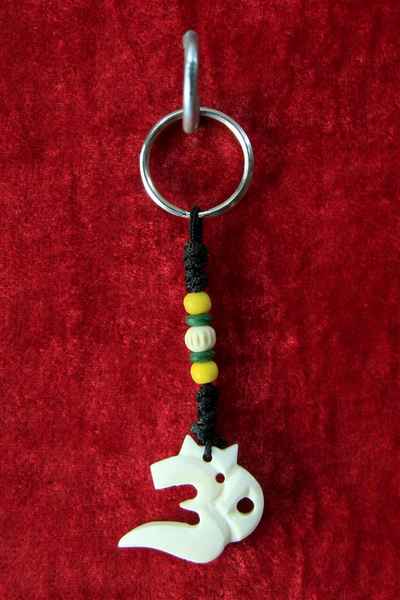 Yak Bone Keyring, Handmade In Nepal