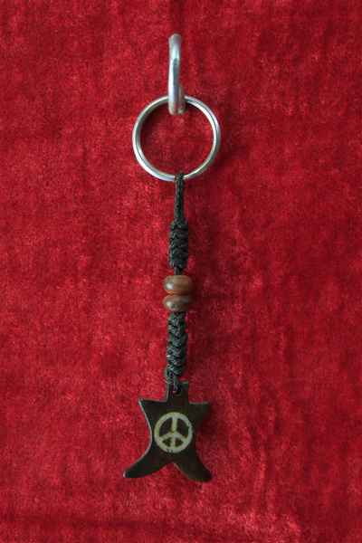 Yak Bone Keyring, Handmade In Nepal