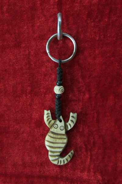Yak Bone Keyring, Handmade In Nepal