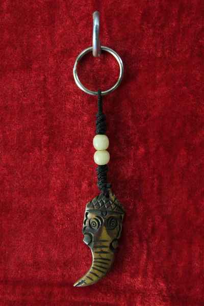 Yak Bone Keyring, Handmade In Nepal