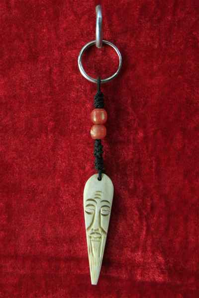 Yak Bone Keyring, Handmade In Nepal