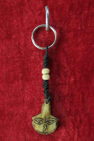 Yak Bone Keyring, Handmade In Nepal