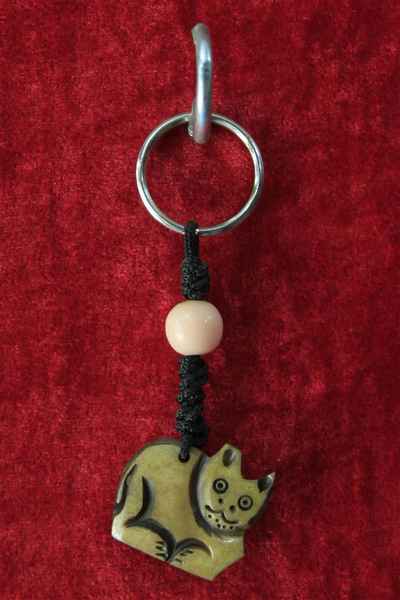 Yak Bone Keyring, Handmade In Nepal