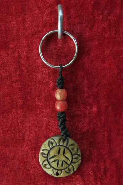 Yak Bone Keyring, Handmade In Nepal