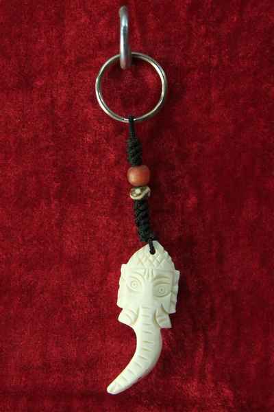 Yak Bone Keyring, Handmade In Nepal