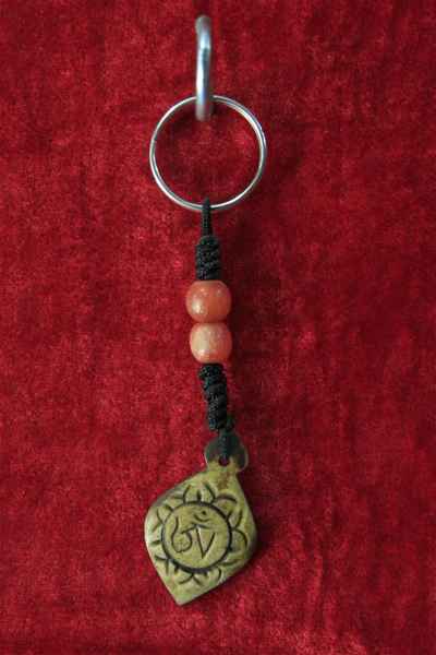 Yak Bone Keyring, Handmade In Nepal