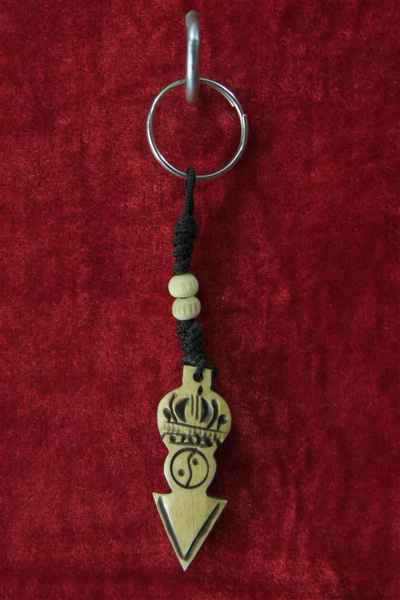 Yak Bone Keyring, Handmade In Nepal