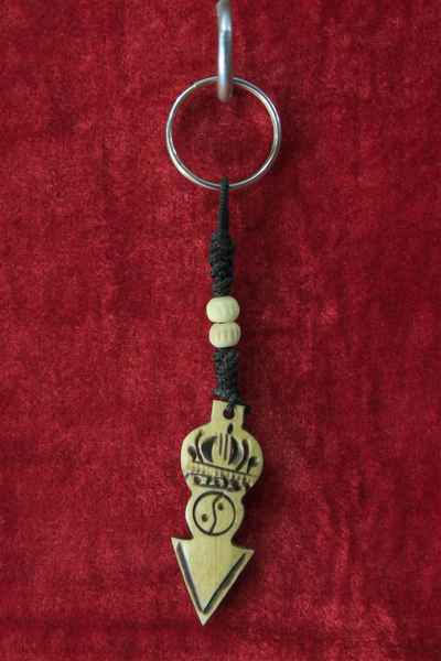 Yak Bone Keyring, Handmade In Nepal
