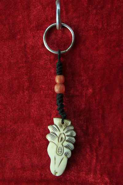 Yak Bone Keyring, Handmade In Nepal