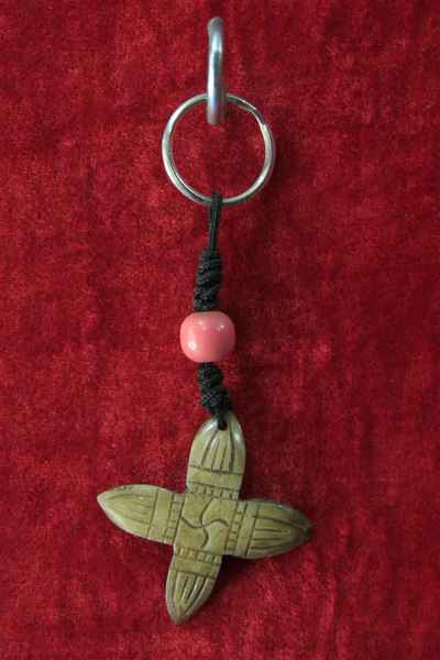 Yak Bone Keyring, Handmade In Nepal