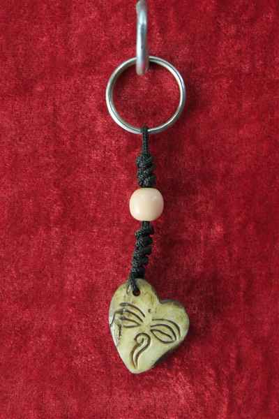 Yak Bone Keyring, Handmade In Nepal