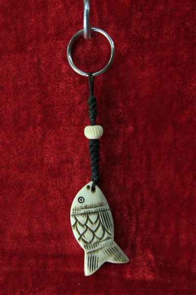 Yak Bone Keyring, Handmade In Nepal