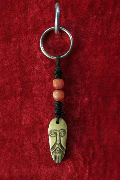 Yak Bone Keyring, Handmade In Nepal