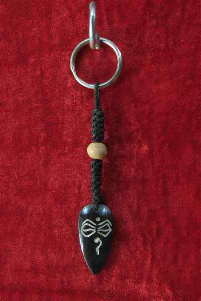 Yak Bone Keyring, Handmade In Nepal